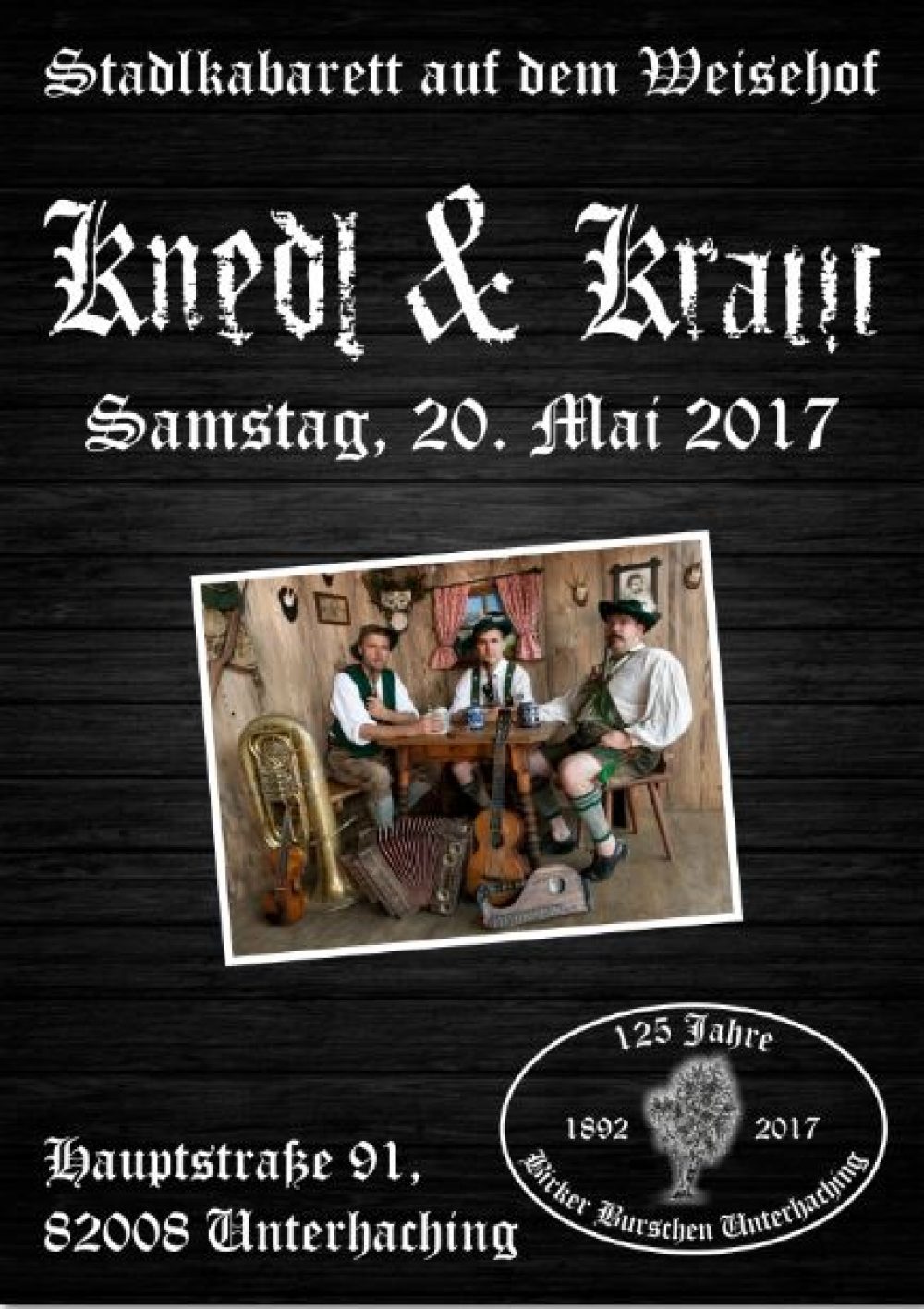 Knedl und Kraut Plakat Homepage